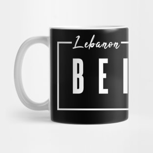 Beirut, Lebanon Mug